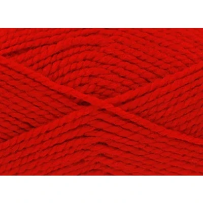 Image of King Cole Big Value Chunky Knitting Wool/Yarn Red 553 per 100g ball