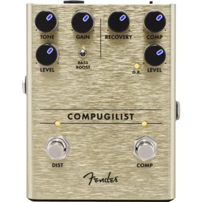 Image of Fender &#039;Compugilist Comp/Distortion&#039; Guitar Effects Pedal