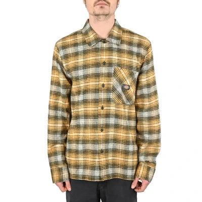 Image of Dickies Forest Check Shirt, Men&#039;s, Size: Medium, Oak buff