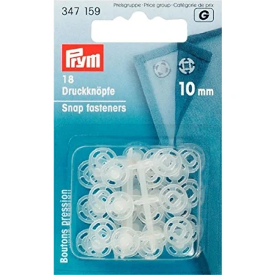 Image of Prym Snap Fasteners, Mother of Pearl, One Size