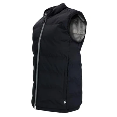 Image of HEAT HOLDERS Mens Insulated Fleece Lined Gilet for Winter Midweight Full Zip Bodywarmer (UK, Alpha, L, Regular, Black)