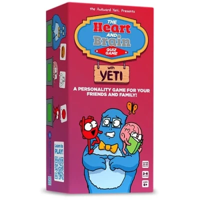 Image of The Awkward Yeti Heart and Brain Card Game