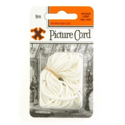 Image of X 9m Picture Cord White