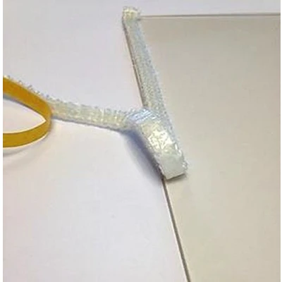 Image of Stove Glass Replacement 8mm x 1m Self Adhesive Flat Tape (Sold Per Linear Meter)