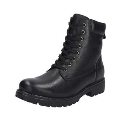 Image of Josef Seibel Marta 27 Women&#039;s Lace Up Ankle Boots, Width G (Normal), Interchangeable Footbed, black, 7 UK