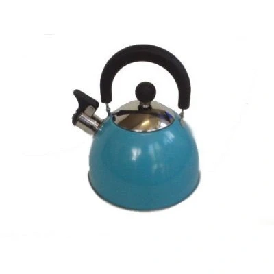 Image of Prima 11107C 2 LTR Whistling Kettle, Stainless Steel, Blue