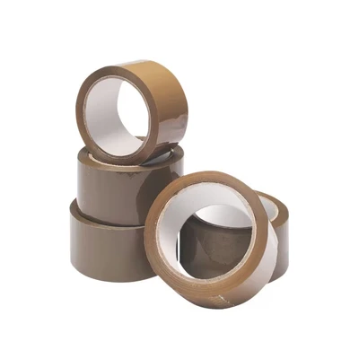 Image of Polypropylene Packaging Tape 48mmx66m Brown (6 Pack) 7671