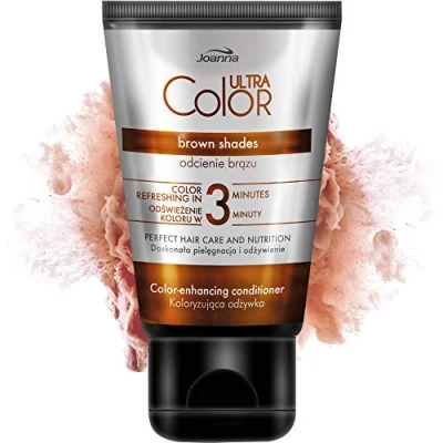 Image of Joanna Ultra Color System Coloring Hair Conditioner Shades of Brown 100ml