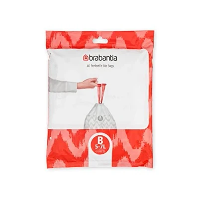 Image of Brabantia PerfectFit bags B 5 litre Dispenser Pack of 40