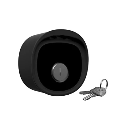 Image of SCS Sentinel, AAA0018, Key Selector with 2 Keys for Gate Motorization, Wired Connection Without Polarity, Anti Theft Contactor, IP44, KeyGate, Black