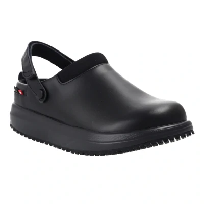 Image of Joya Ace SR Leather Textile Men&#039;s Clogs Shoes