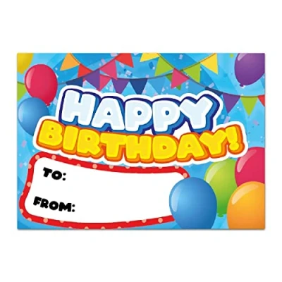 Image of 100 Happy Birthday A6 Praisepad Teacher Parent School Praise Pad Rewards