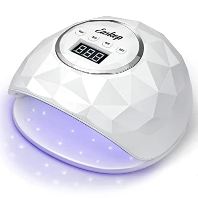 Image of UV LED Nail Lamp, Easkep 86W Dryer for Manicure/Pedicure,4 Timer Setting/Eyes Protection Lamp Gel Nails Polish Curing Home and Salon