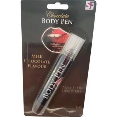 Image of Spencer &amp; Fleetwood Chocolate Body Pen Draw, Write Lick Off! (40g)