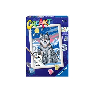 Image of Ravensburger 20044 3 Create Paint by Numbers