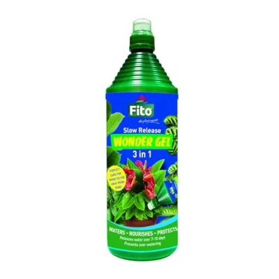 Image of Fito FIT001 Slow Release Wonder Gel 3 In 1, Waters, Nourishes and Protects Houseplants, 1L