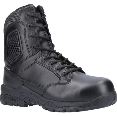 Image of Magnum Strike Force 8.0 Mens Safety Boots Black 4 UK