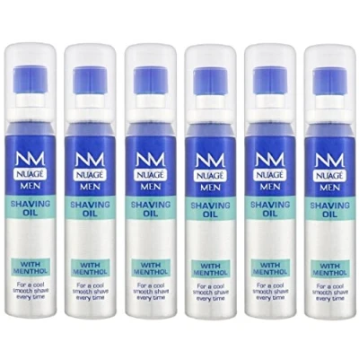 Image of x6 Nuage Men Shaving Oil with Mentol 25ml