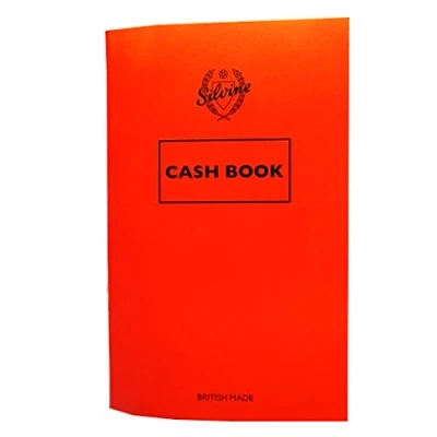 Image of Silvine Cash Book 68 Page Notebook Four Column Analysis 160mm x 100mm