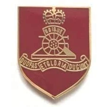 Image of Royal Regiment of Artillery British Army Pin Badge MOD Approved