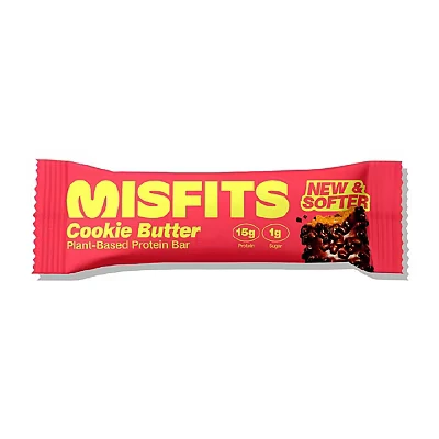 Image of Misfits Plant Based Cookie Butter Protein Bar 50g
