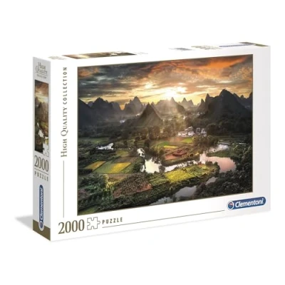 Image of Clementoni 32564 Collection Puzzle View of China 2000 pieces Made in Italy Jigsaw Puzzles for Adult