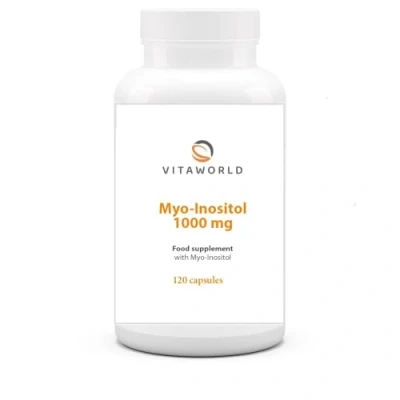 Image of Vita World Myo Inositol 1000mg 120 Capsules Made in Germany