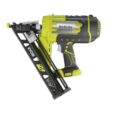 Image of Ryobi R15GN18 0 18V ONE+ Cordless 15 Gauge Nailer (Bare Tool), Hyper Green