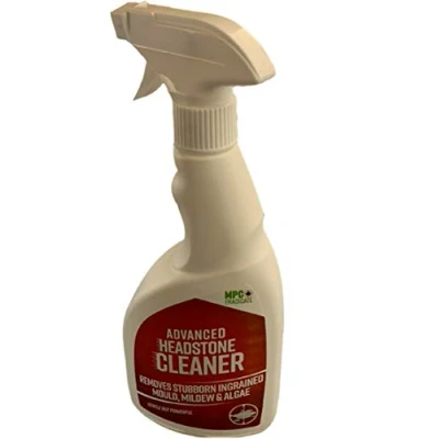 Image of Advanced Headstone Cleaner Gentle but Powerful Gravestone Memorial Stone Statue Cleaning Spray