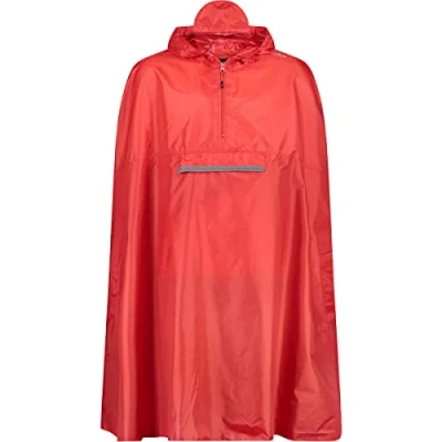 Image of CMP Unisex Cape Rain Fix Hood, Ferrari, XL