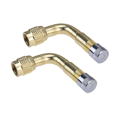 Image of Winomo 2X 90 Brass Air Tyre Schrader Valve Stem with Extension Adapter for Car Truck Motorcycle