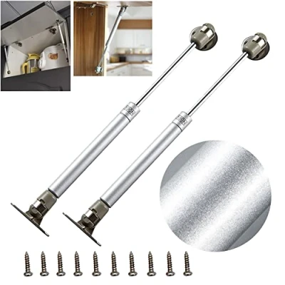 Image of Cabinet Door Safety Lift SupportGas Struts,Gas Springs,Gas Strut,Lift Support,Gas Shocks,Lid Stay,Lid Springs, Soft Close Lid Hinge,Lid Support,Lift Support,100N/22.5lb /10kg【Set of 2】
