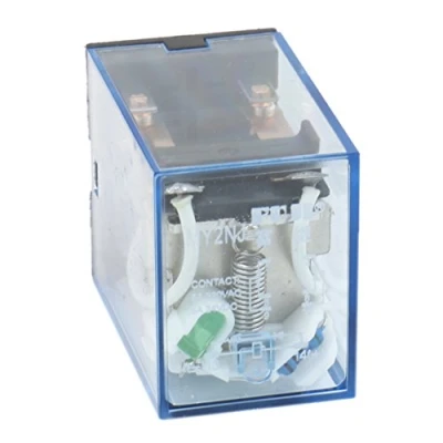 Image of Heschen Gereral Purpose Relay MY2NJ 6VDC Coil 5A 24VDC/220VAC DPDT LED Indicator