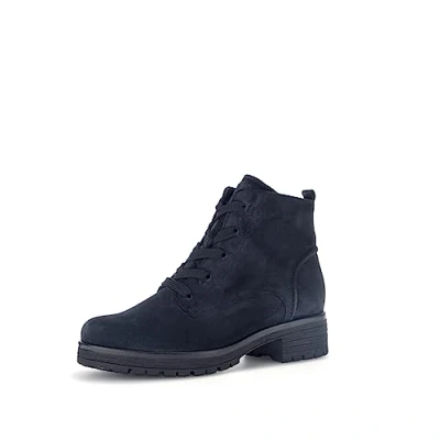 Image of Gabor Zumba Womens Ankle Boots 5 UK Dark Blue Suede