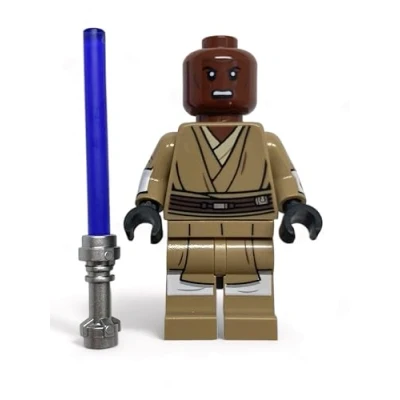 Image of LEGO Star Wars: Mace Windu Minifigure with Printed Arms from Repulic Fighter Tankl