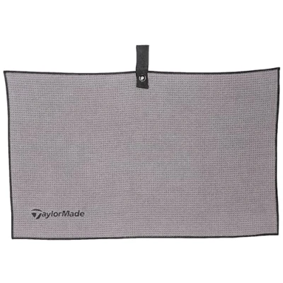 Image of TaylorMade Microfiber Cart Towel (Gray), 15&quot; x 24&quot;