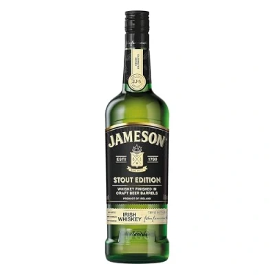 Image of Jameson Caskmates Stout Edition Irish Whiskey 40% ABV 70CL Triple Distilled Finished in Craft Seasoned Barrels Sweet with Hops &amp; Cocoa Bean Notes Ireland