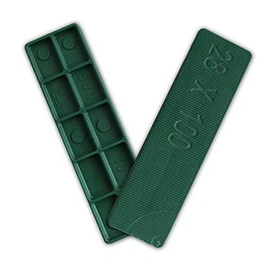 Image of 28mm Window Glazing Glass Packers Flooring Spacers 5mm x 120 Shims
