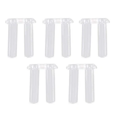 Image of Zwindy 200 pcs Clear Plastic Eyeglasses Plug,5 Types Eyeglass Repair Fixing Tool for Rimless Glasses Accessories Tools(1.4/1.5/1.6/1.8/2.0mm).