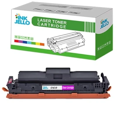 Image of Inkjello 069 Toner Cartridge For Printer, Compatible With Canon i SENSYS LBP673Cdw MF752Cdw MF754Cdw Magenta (1 Pack)