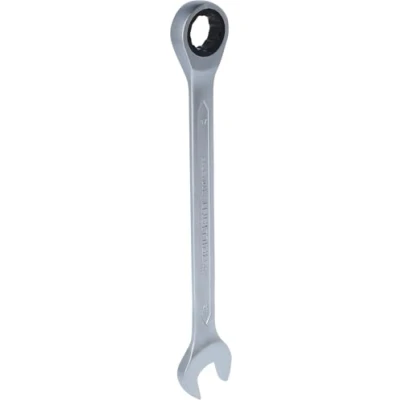 Image of BRILLIANT TOOLS BT013717 Ratchet Ring Spanner, 17 mm [Powered by KS Tools]