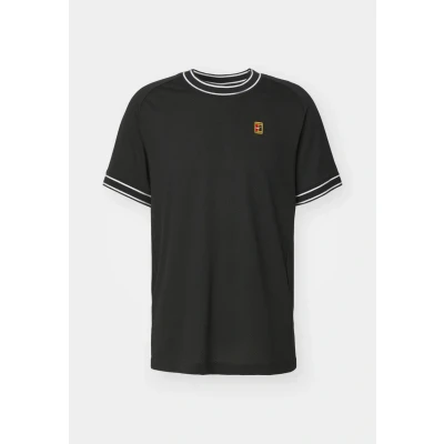 Image of Nike Men&#039;s M Nkct Heritage Ss Top T Shirt, Black, XL