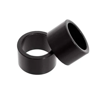 Image of KHE BMX Peg Trick Axis Adaptor Pair Black 14 mm to 10