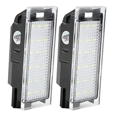 Image of Fydun Car Led License Plate Light Lamp, 2Pcs Lamp For Twingo Clio Megane Lagane