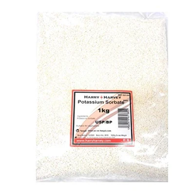 Image of 1kg Potassium Sorbate, E202 Back, Wine, Cake, Food Preservative. Fermentation Stopper, Stabiliser