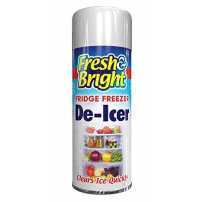 Image of Classic Signature 1 x Quick Ice Remover Anti Bacterial Fridge Freezer De Icer Spray Deicer Cleaner Genuine Fresh &amp; Bright 200ml