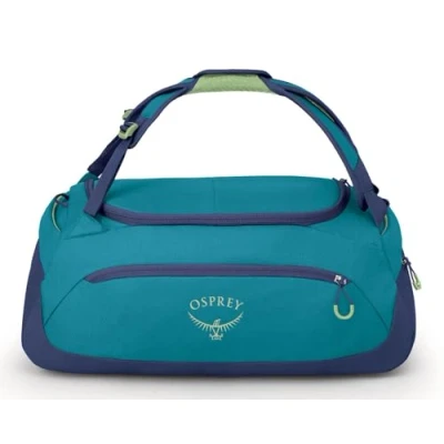Image of Osprey Daylite Duffel 30 Convenient Functional Compact Everyday Bag Travel Blue Spikemoss/Alkaline O/S