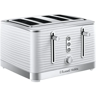 Image of Russell Hobbs 24380 Inspire 4 Slice Toaster White