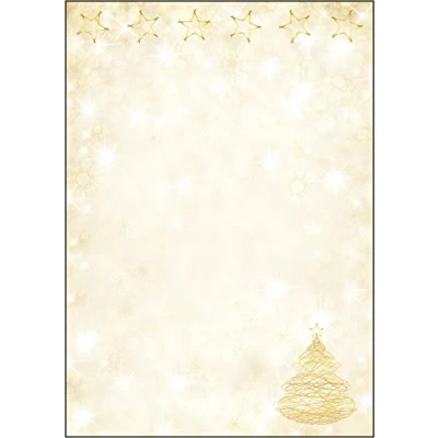 Image of SIGEL DP083 Christmas writing paper &quot;Graceful Christmas&quot;, A4, 90 gsm, 100 sheets