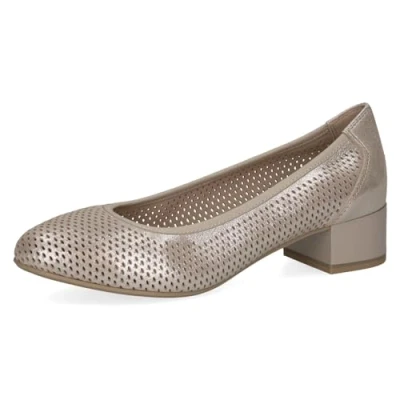Image of CAPRICE Women&#039;s 9 22501 42 Pump, Taupe, 8 UK